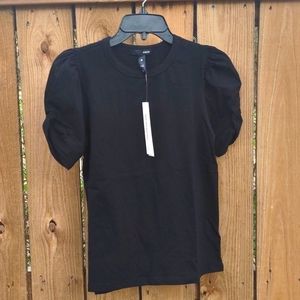 Aqua short sleeve blouse S